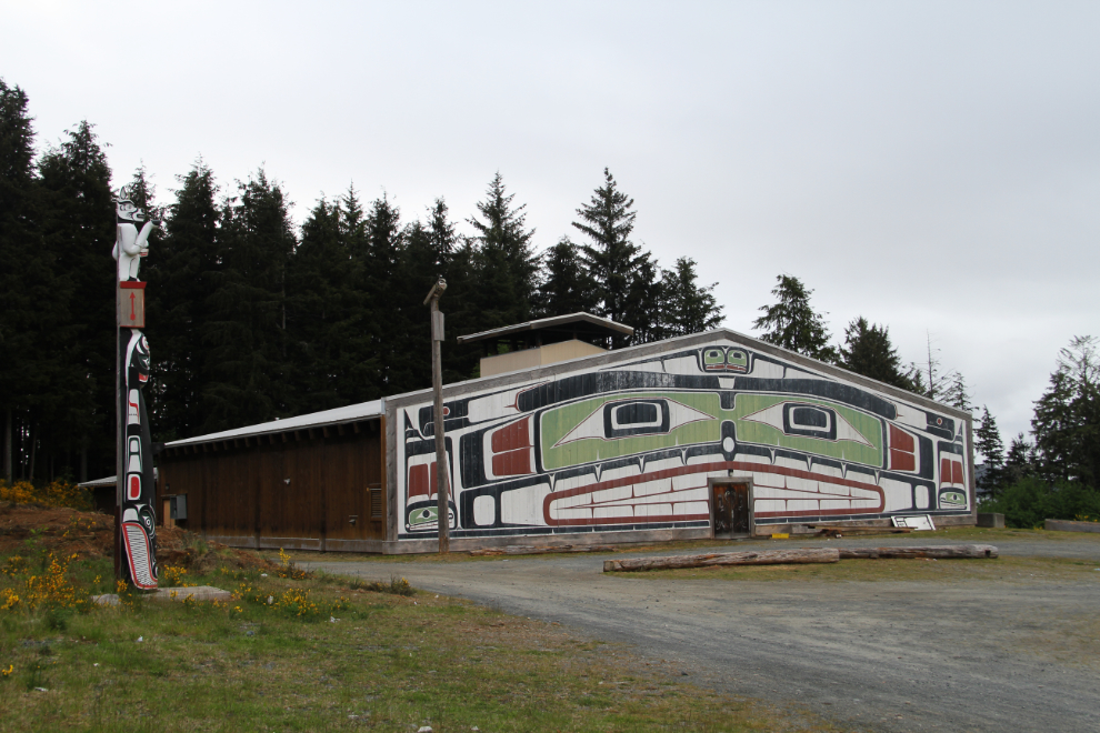 'Namgis Traditional Big House in Alert Bay, BC