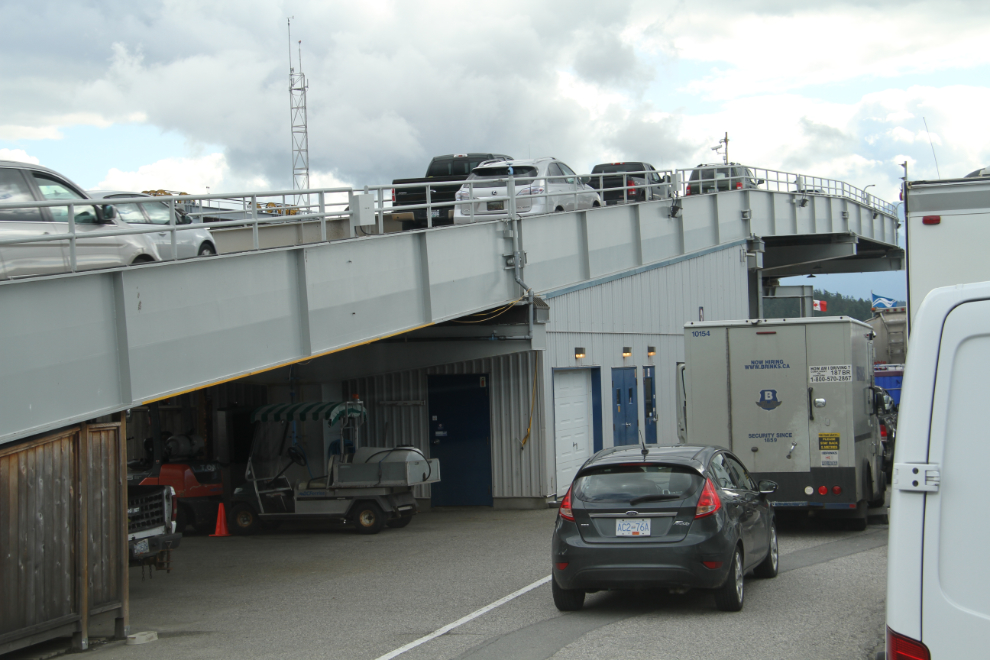 Loading the BC Ferries Queen of Surrey