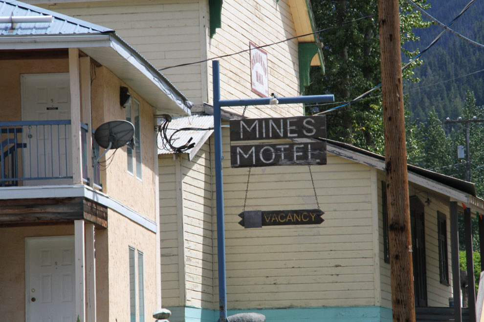 Mines Motel, Bralorne, BC