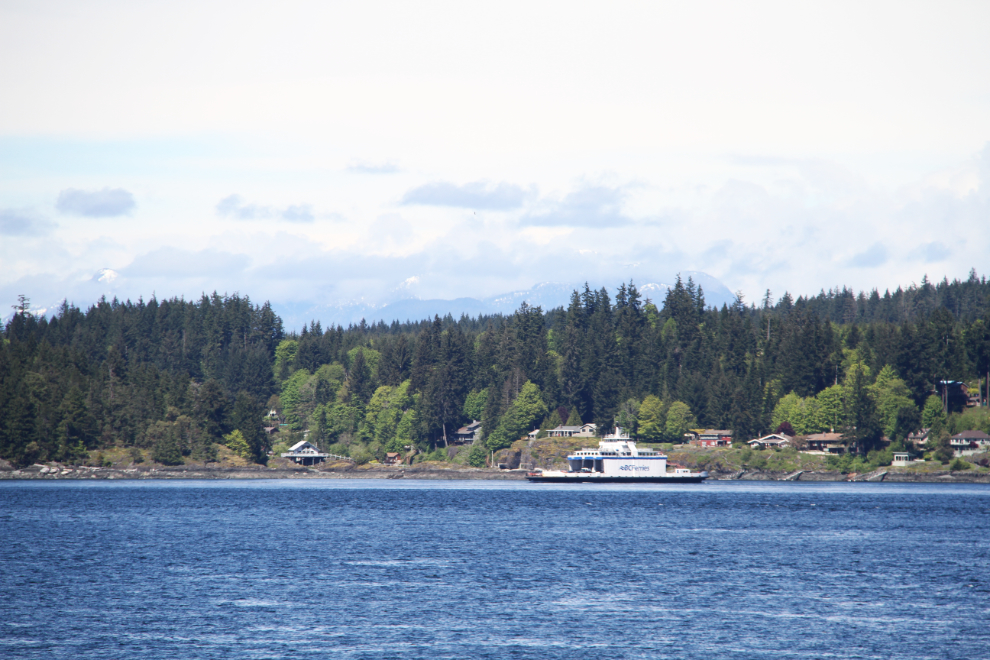 Ferry from Campbell River to Quathiaski Cove on Quadra Island