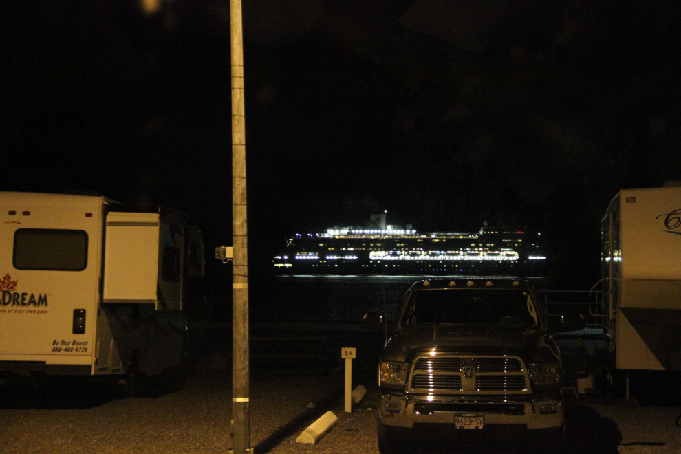 Volendam passing Campbell River