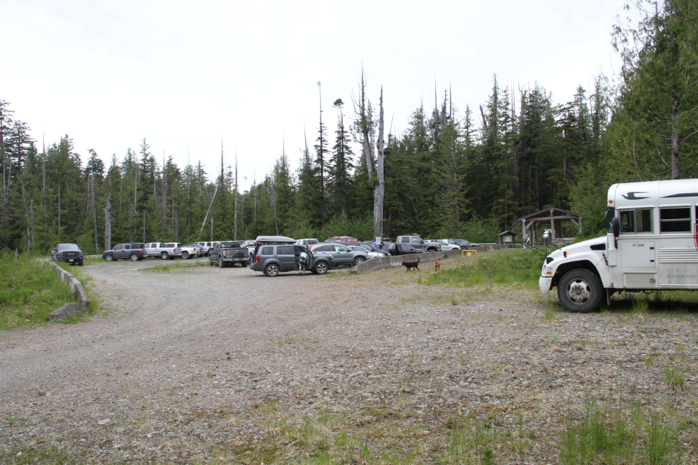 Cape Scott Provincial Park parking lot