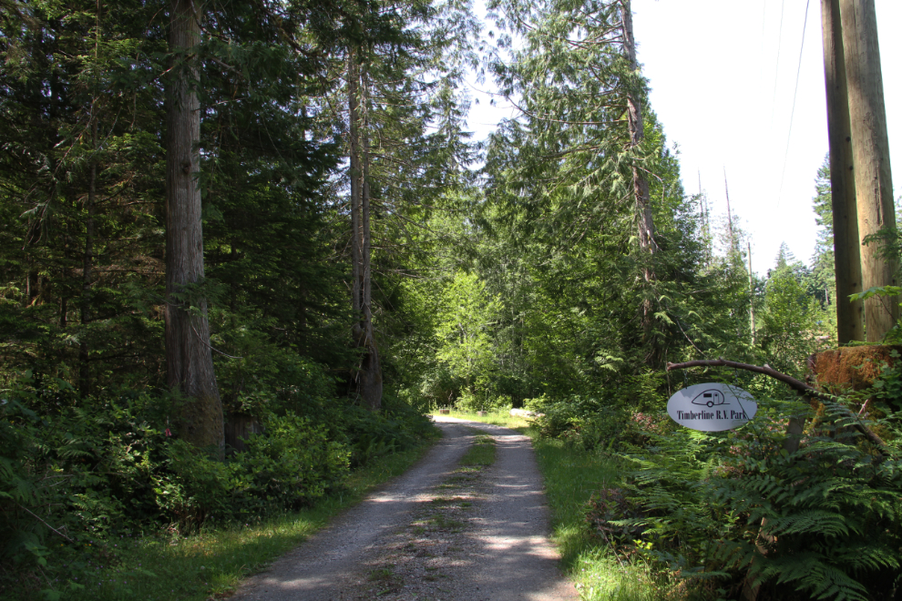 Timberline RV Park, Earl's Cove, BC