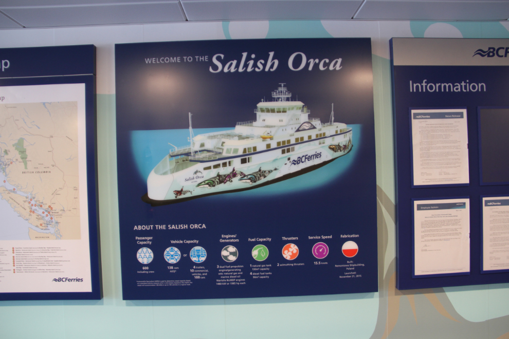 BC ferry Salish Orca