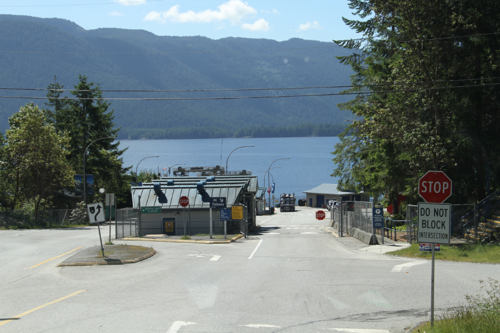 Saltery Bay ferry terminal, BC
