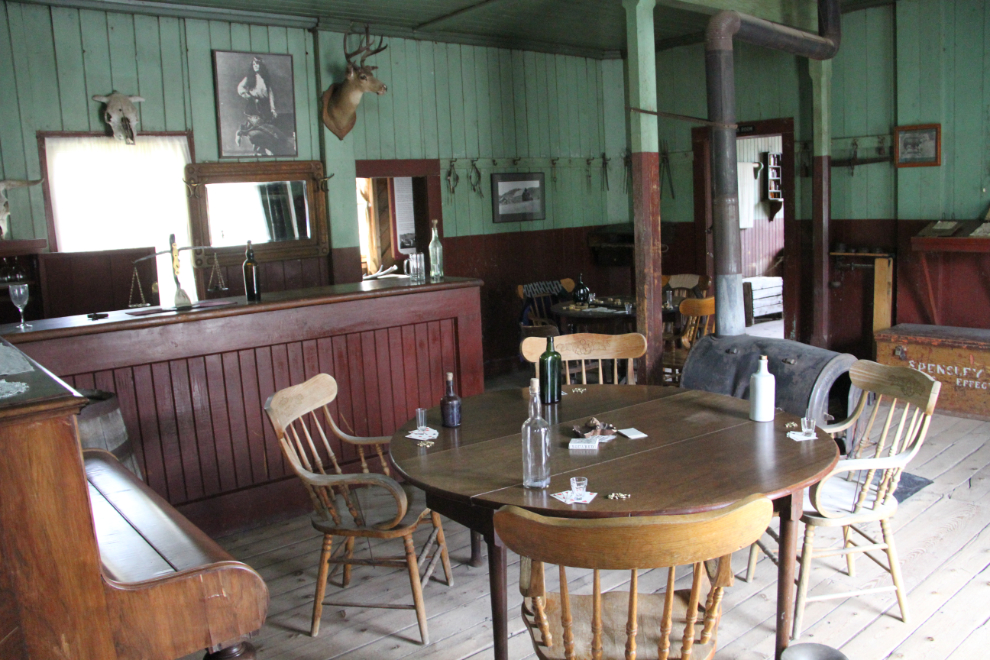 Saloon in the Hat Creek Roadhouse - Historic Hat Creek Ranch, BC