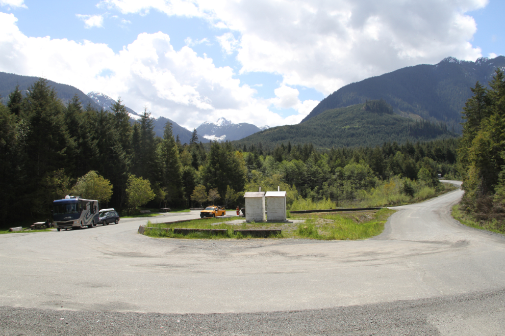 Eve River Rest Area on BC Highway 19
