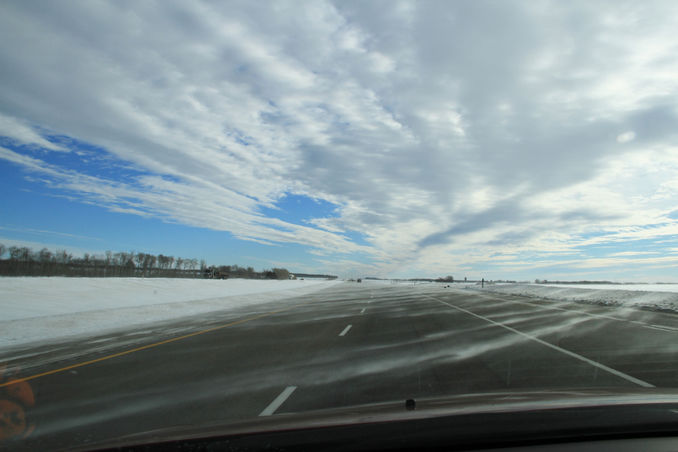 Alberta Highway 43 west of Grande Prairie