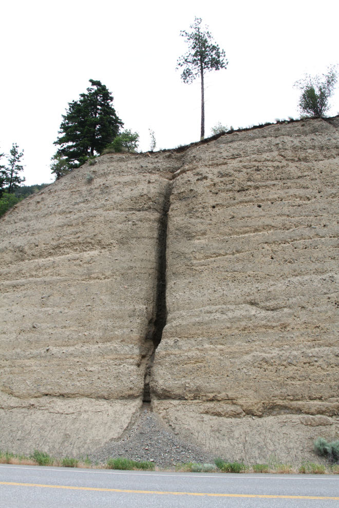 Erosion at Lillooet, BC