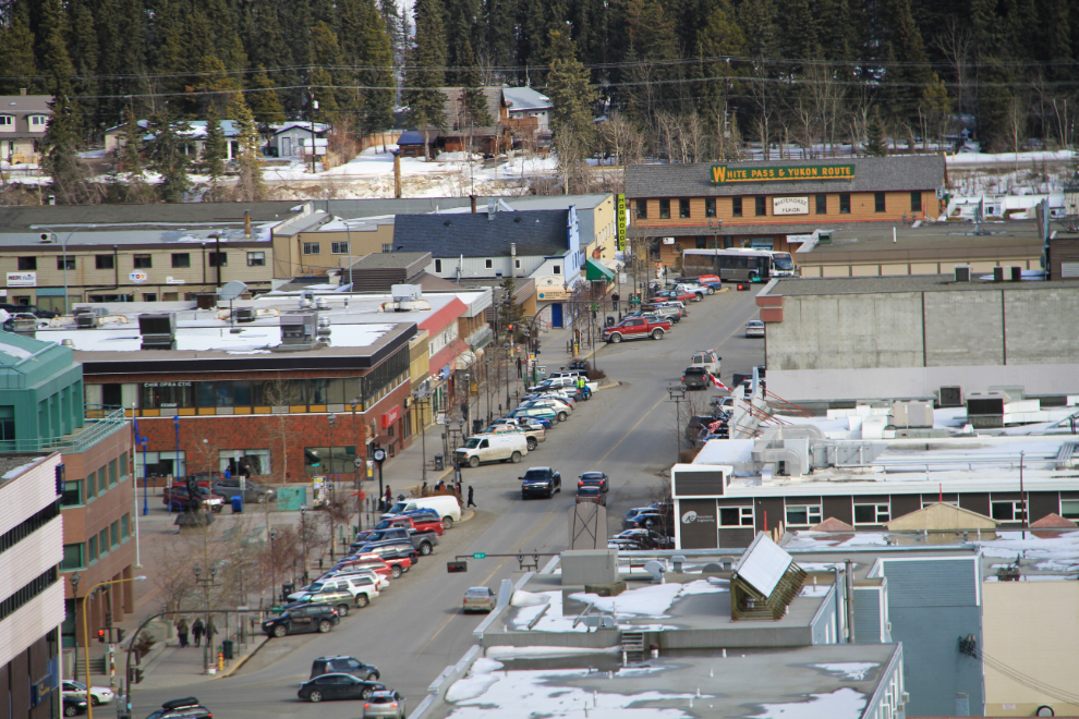 Main Street in Whitehorse, Yukon