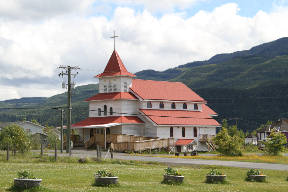 The Holy Trinity Anglican Church in Gitlaxt'aamiks, BC