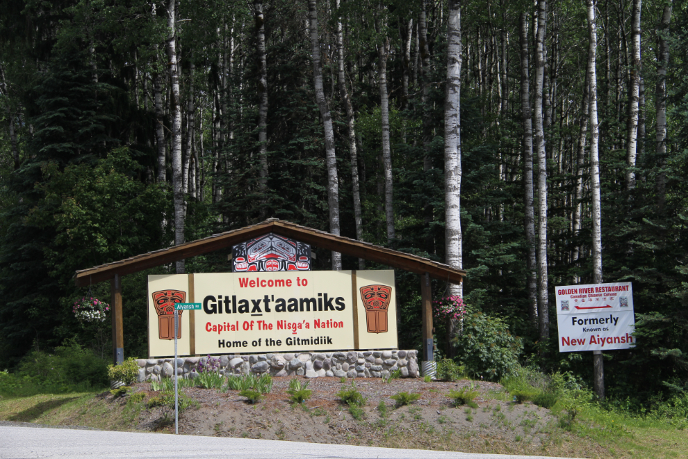 Welcome to Gitlaxt'aamiks, Capital of The Nisga'a Nation