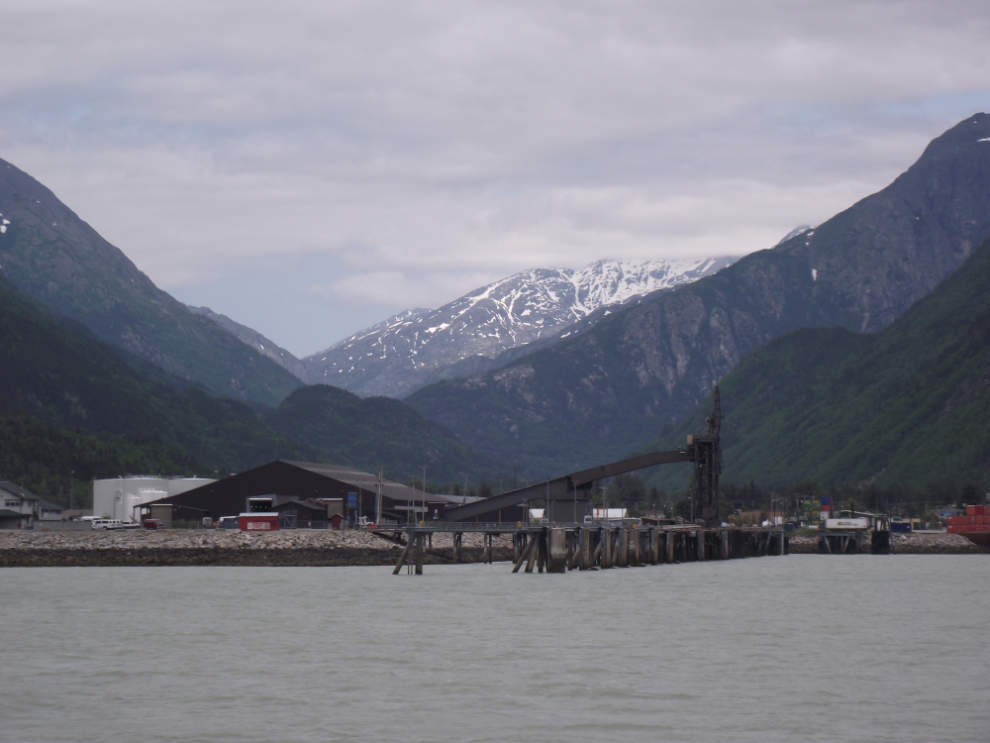 Ore dock at Skagway, Alaska