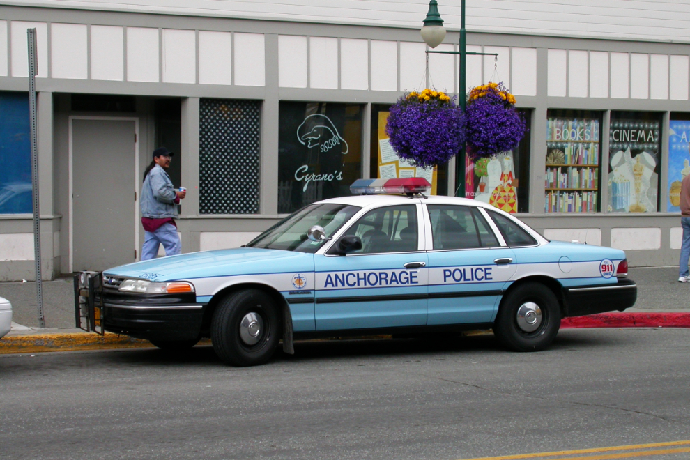 Anchorage Police patrol car