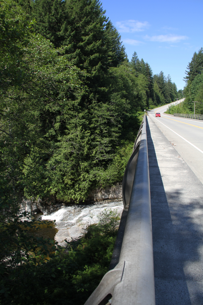 Lois River Bridge on BC Highway 101