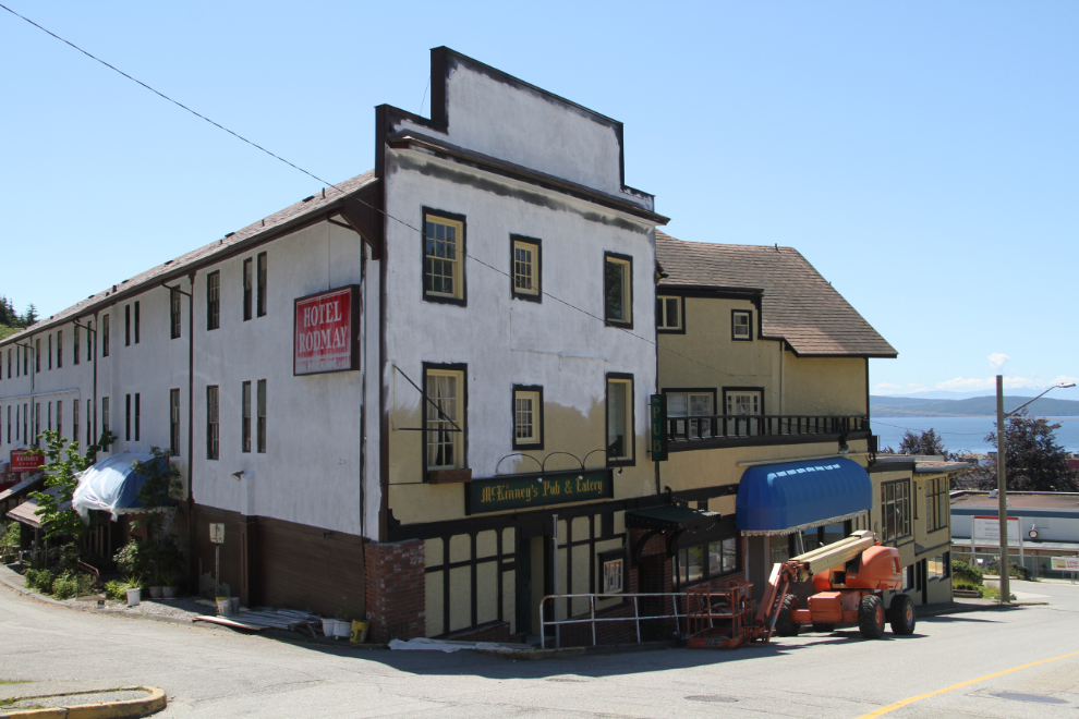 The historic Hotel Rodmay, Powell River Townsite