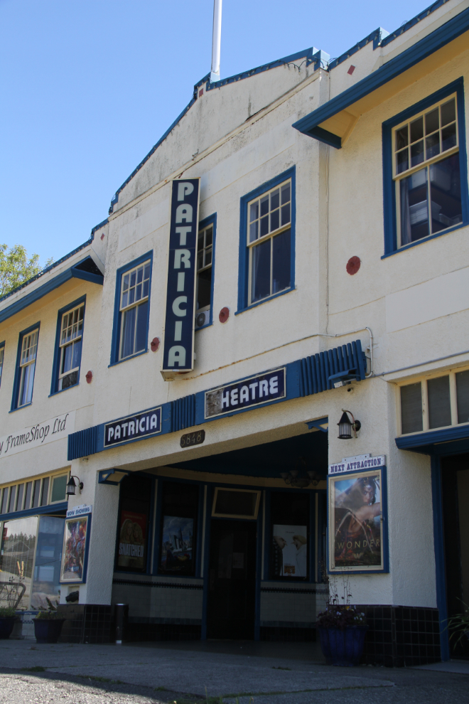 The historic Patricia Theatre, Powell River Townsite