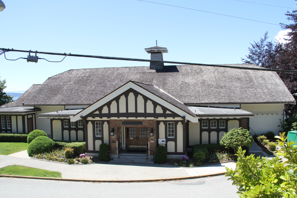 Historic Dwight Hall in the Powell River Townsite