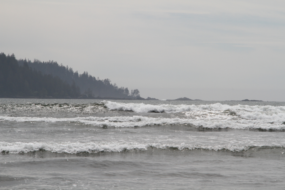 Surf at San Josef Bay, Cape Scott Provincial Park, BC