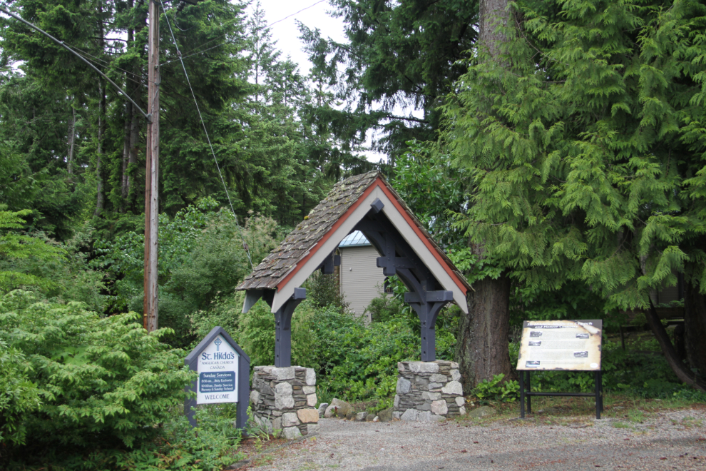 St. Hilda's Anglican church in Sechelt, BC