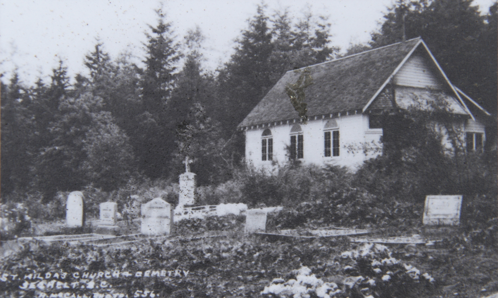 St. Hilda's Anglican church in Sechelt, BC