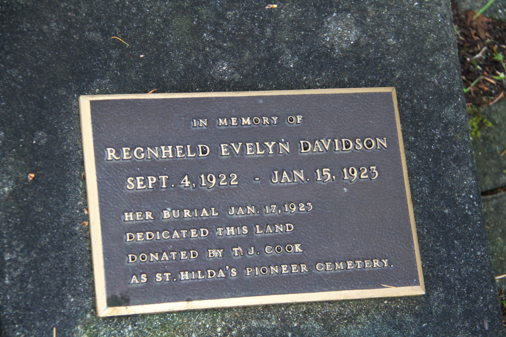 St. Hilda's Anglican church cemetery in Sechelt, BC