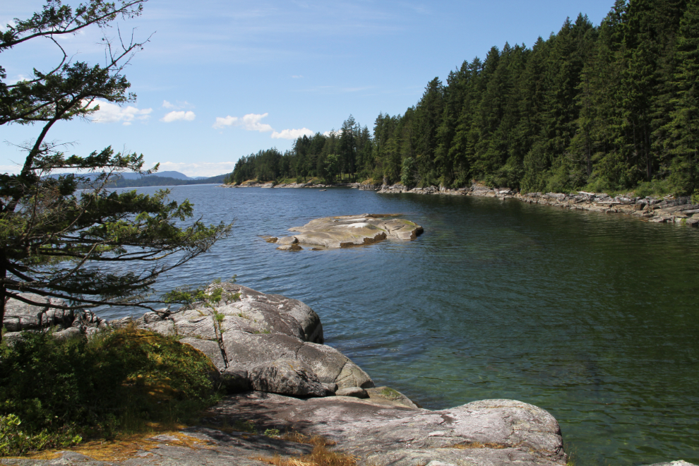 Mermaid Cove, Saltery Bay Provincial Park