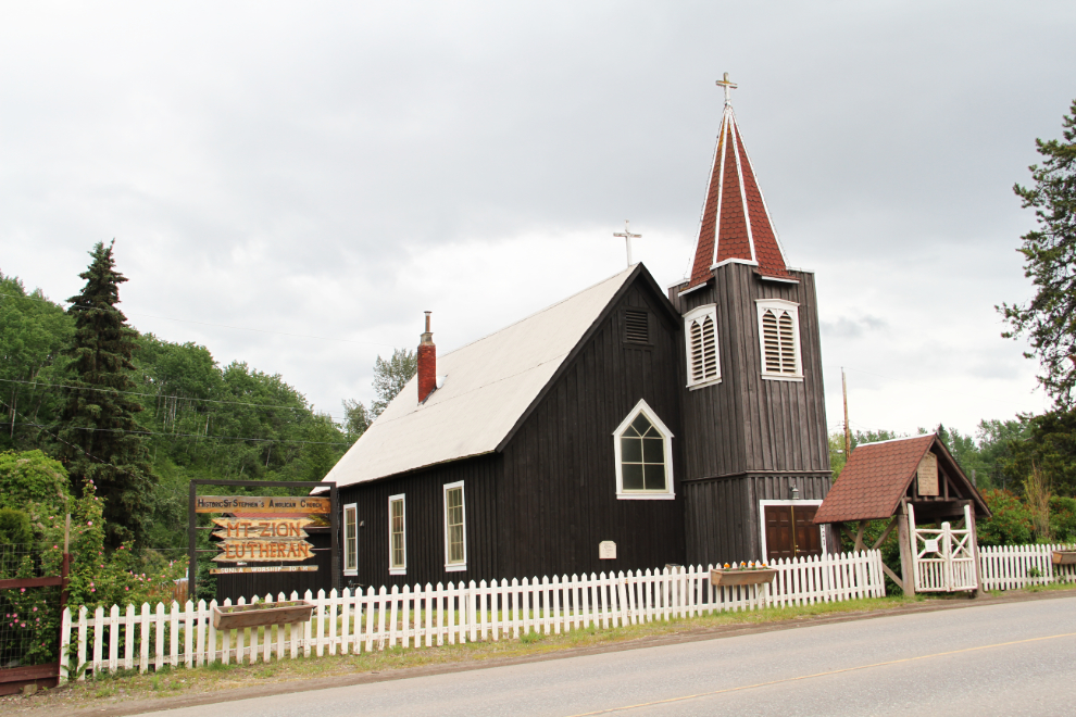 St. Stephen's Anglican church in Telkwa, BC