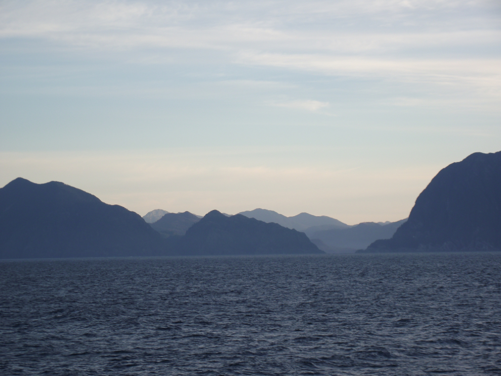 Sailing by the Queen Charlotte Islands