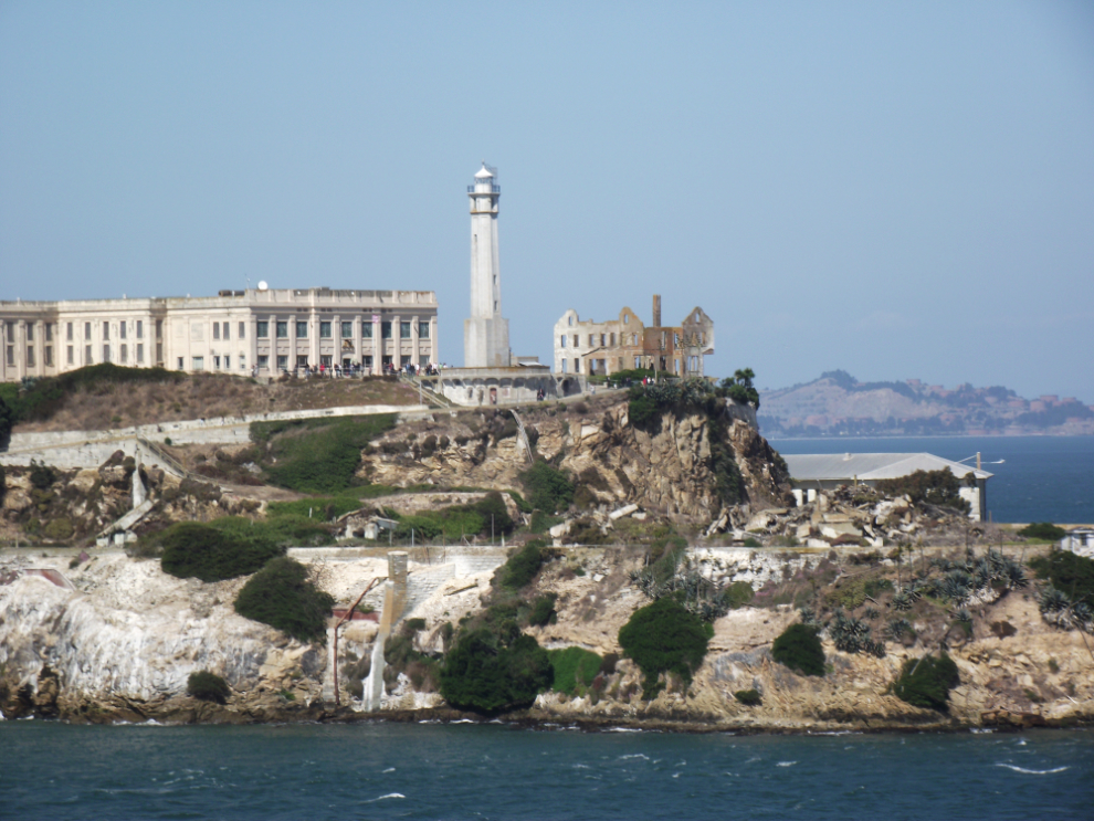 A close look at Alcatraz, San Francisco
