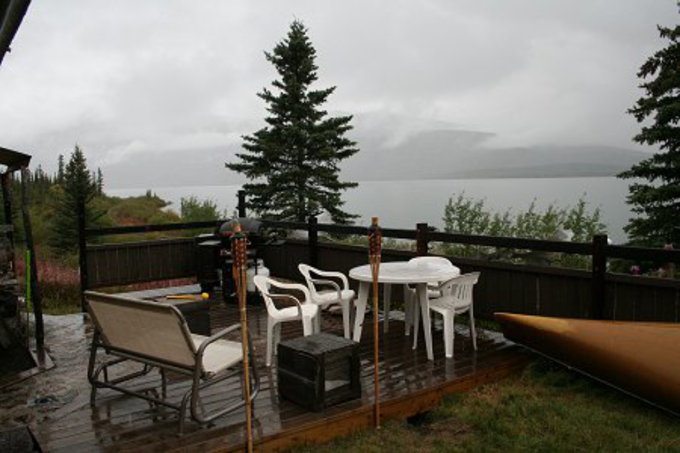 A sudden Fall at my Carcross cabin