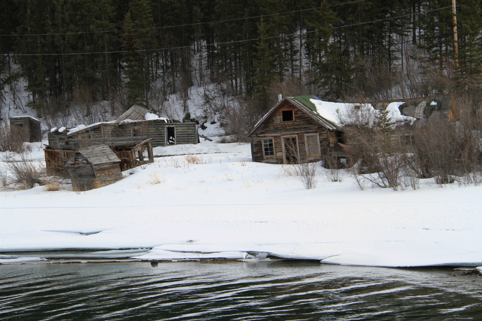 Historic cabins in Carcross, Yukon