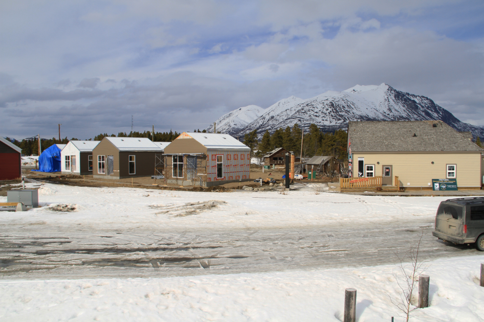 The new retail village in Carcross, Yukon