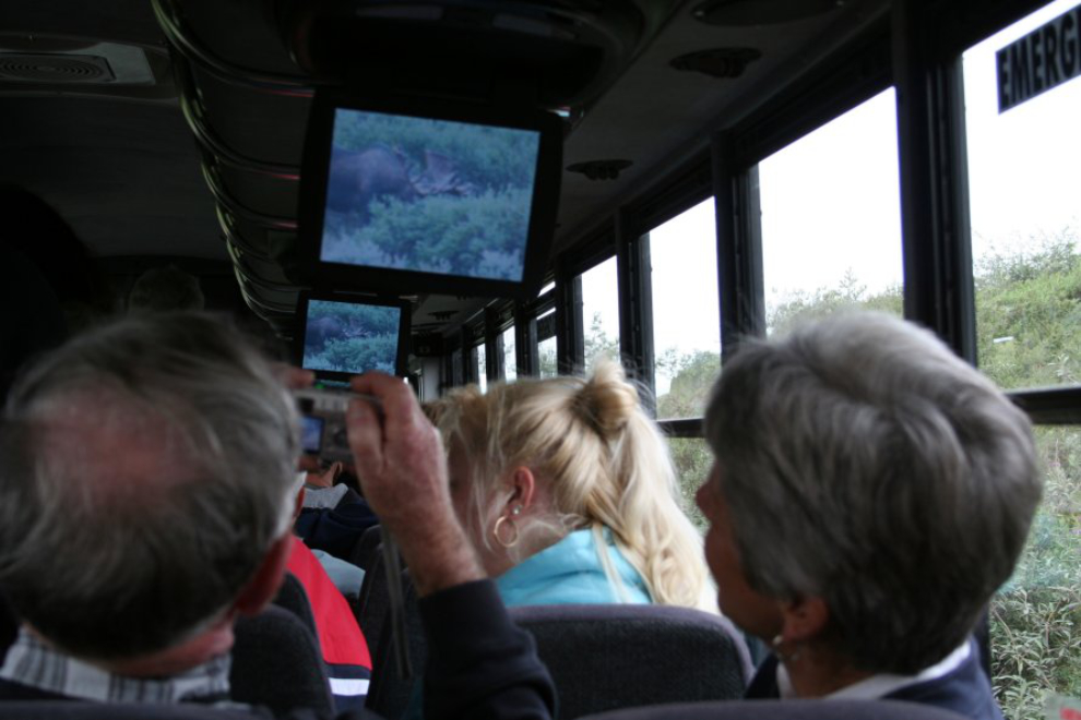 Video on the Tundra Wilderness Tour bus in Denali