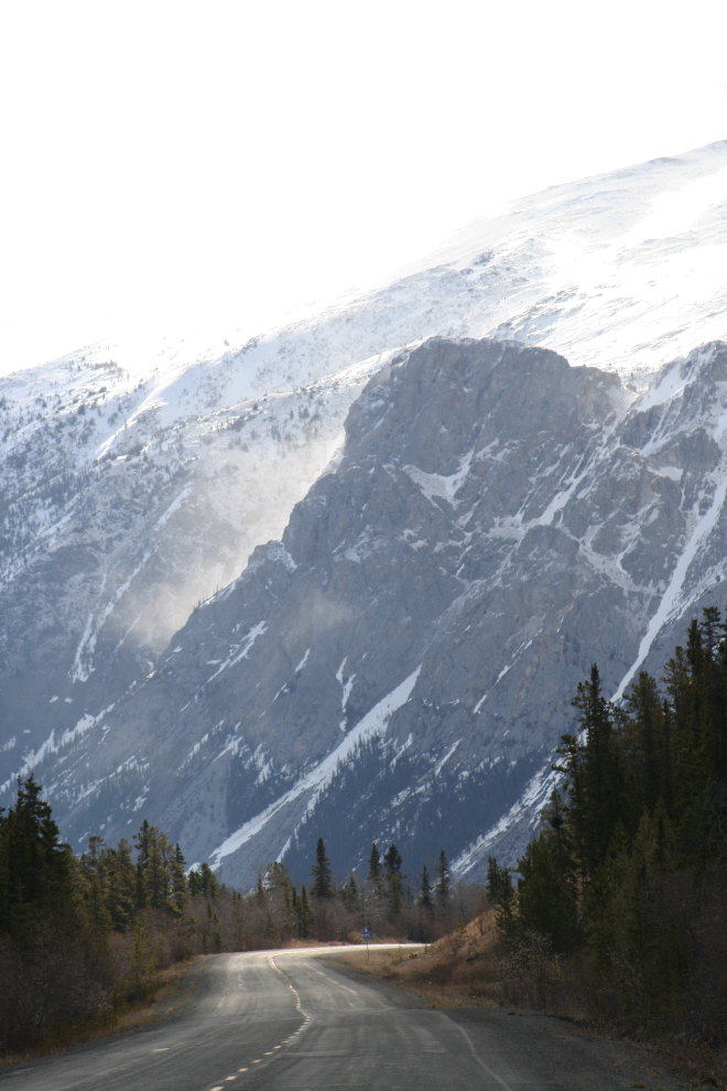 Lime Mountain, Yukon, in mid-May