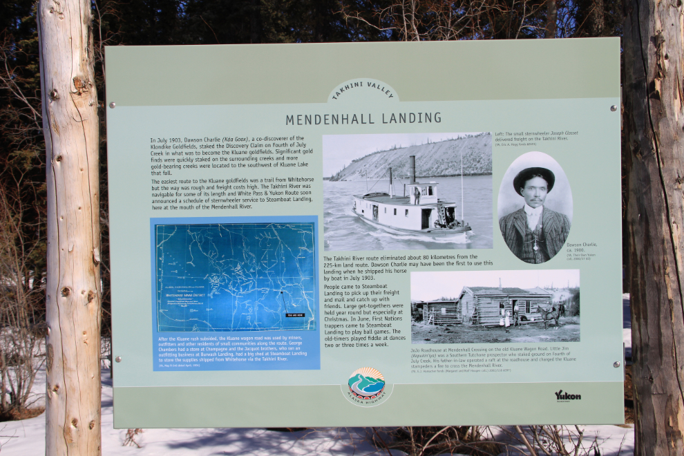 Mendenhall Landing, Kusawa Lake Road, Yukon