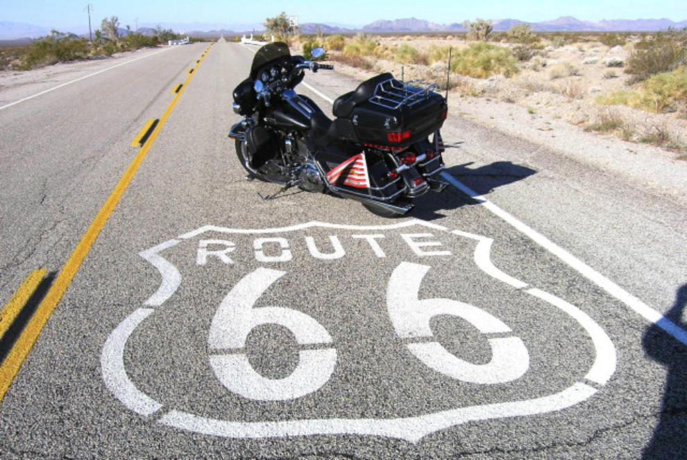 Riding Route 66