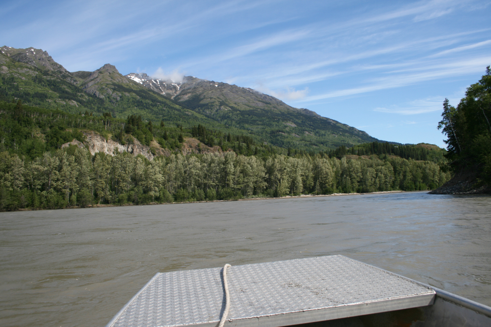 The Stikine River at Glenora, BC