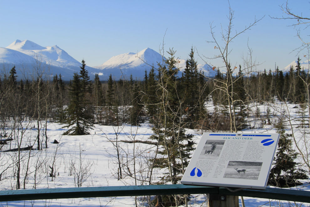 Takhini Burn Rest Area at Km 1487 of the Alaska  Highway