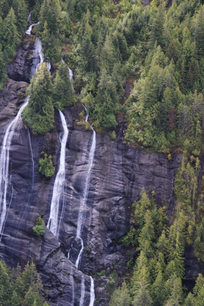 Waterfall in Misty Fjords