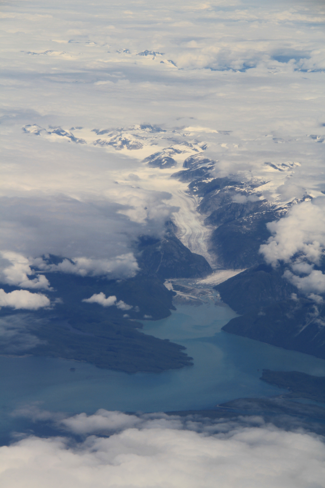 LeConte Glacier flowing into LeConte Bay, Alaska