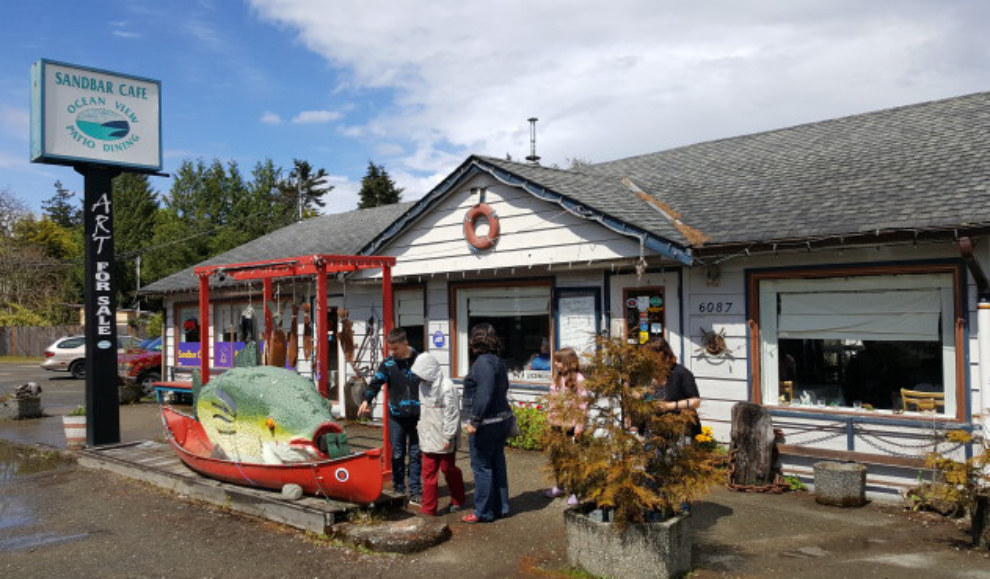 Sandbar Cafe in Bowser, BC