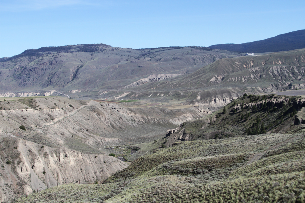 The rugged valley just north of Ashcroft, BC