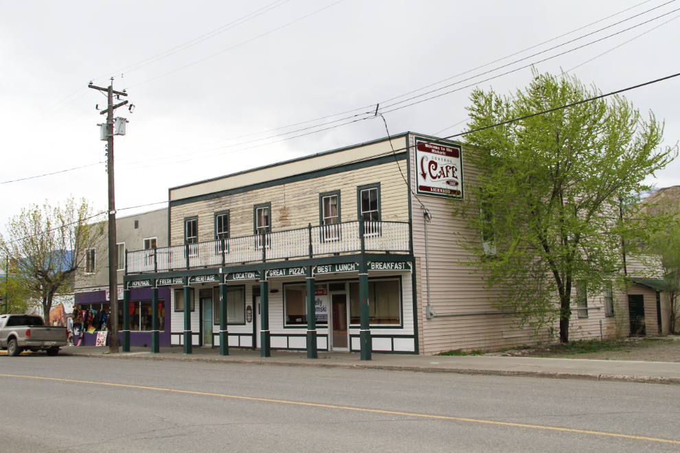 The historic Central Cafe, Ashcroft