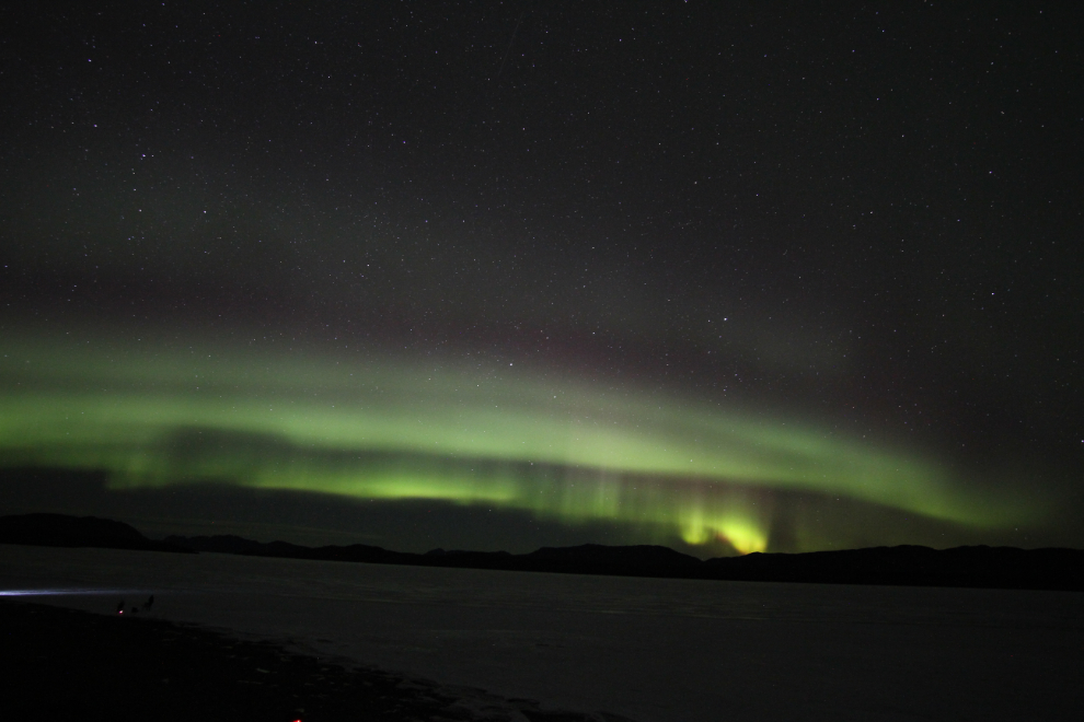 Aurora Borealis near Whitehorse, Yukon