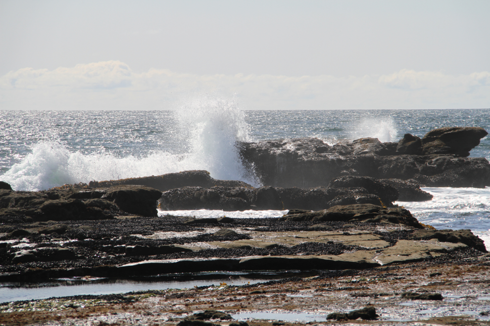 Surf at Botanical Beach, BC