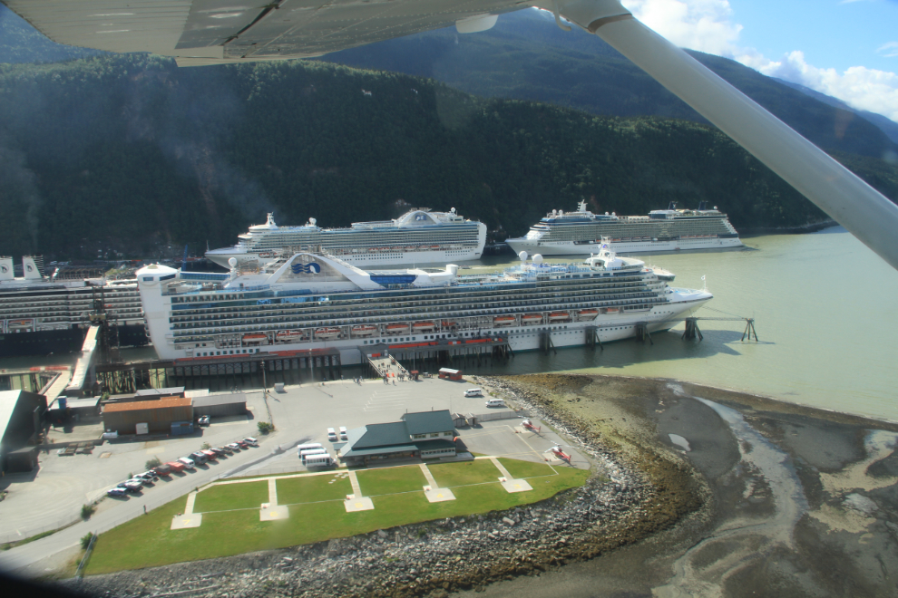  Cruise ships at Skagway, Alaska