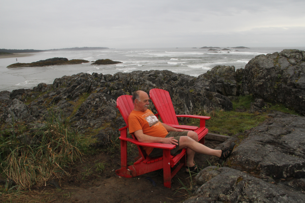 Red Chairs at Green Point, Pacific Rim National Park