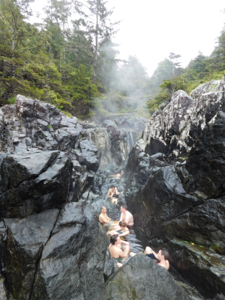 Hot Springs Cove, BC - Sharp Point Hot Springs