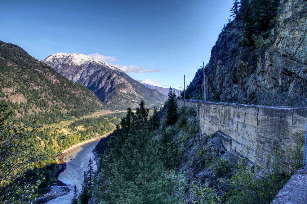The view from Jackass Summit on Hwy 1 in the Fraser Canyon